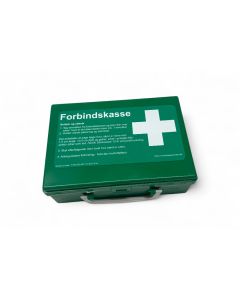 Forbindskasse til snit- og stiksår samt splinter
